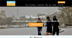 Desktop Screenshot of fittoursnyc.com