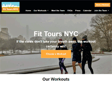 Tablet Screenshot of fittoursnyc.com